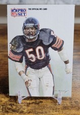 1991 Pro Set Football Mike Singletary Chicago Bears All NFC Team #396 Art HOF