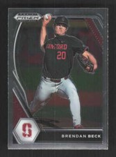 Brendan Beck  2021 Panini Prizm Draft Picks   Stanford Cardinal #PDP55