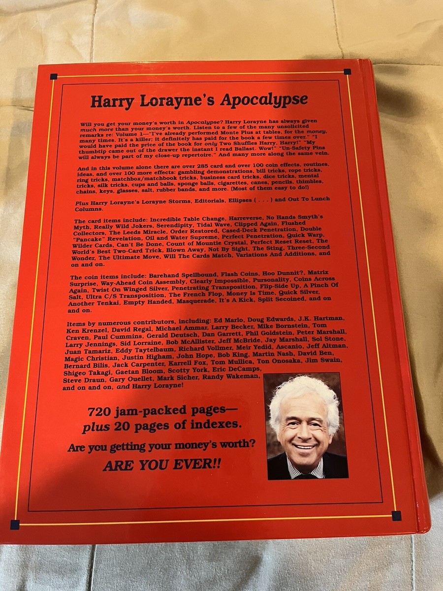 Harry Lorayne Apocalypse Volumes 6-10 | eBay