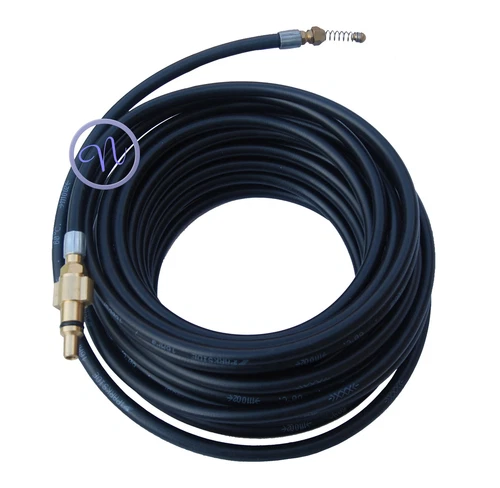 Lavor Pressure Washer Drain Cleaner Hose With 4 Jets, 15 Meter Long Hose