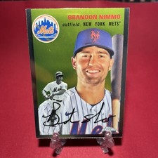 2023 Chrome Platinum Anniversary Base #382 Brandon Nimmo New York Mets C218