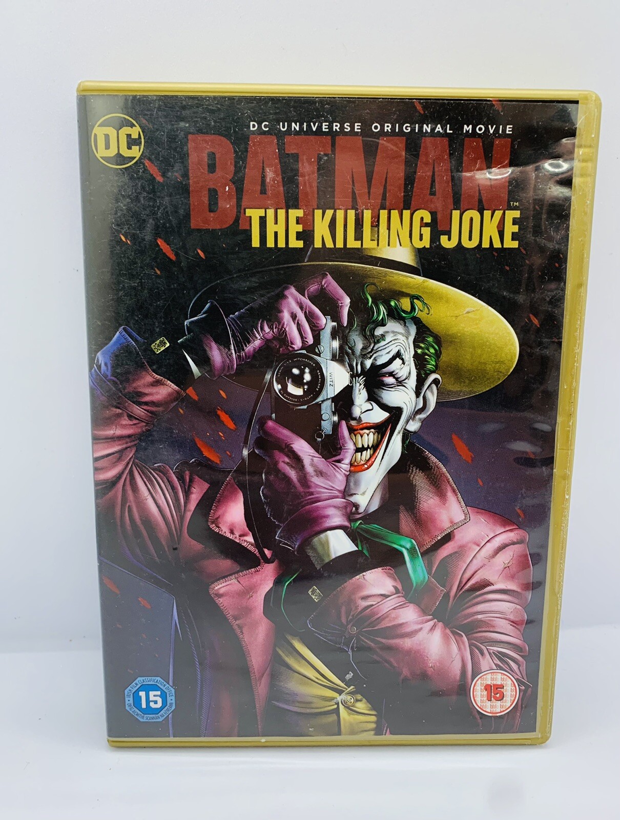 The Joker DVD The Killing Joke Animated Movie Film The Joker Batman PAL DVD
