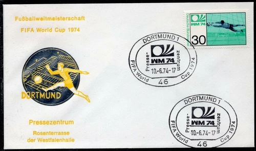 Germany 1974 - FIFA - World Cup - Footall - Dortmund - Press Center - Cover
