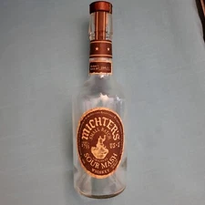MICHTER'S "SMALL BATCH/ SOUR MASH WHISKEY" 86 PROOF 750 ML EMPTY BOTTLE  LOOK!!
