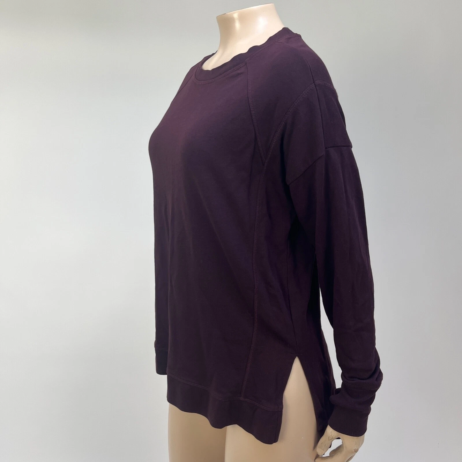 sweaty-betty workout yoga thumb holes l/s bb29 sweatshirt