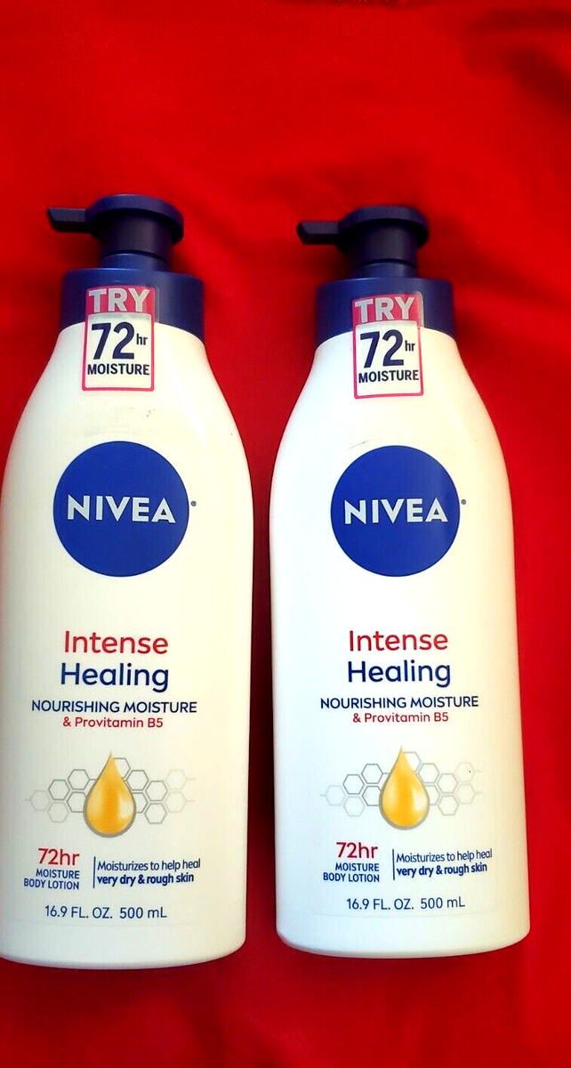 2 PACK NIVEA INTENSE HEALING BODY LOTION 72 HR 16.9 OZ EACH | eBay