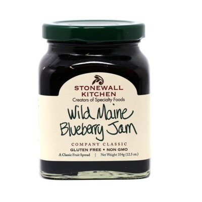 Stonewall Kitchen WILD MAINE BLUEBERRY JAM 2-Pack 12.5 OZ Jar Classic Spread! 