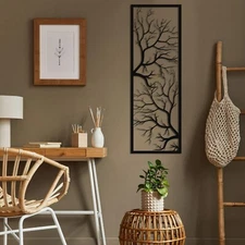 Tree Branch Metal Wall Art, Metal Wall Decor, Wall Hangings,Minimalist Wall Art