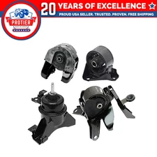 Fits 2007-2012 Kia Rondo 2.4L Engine Motor Mount & Trans Mount Set 4pcs :