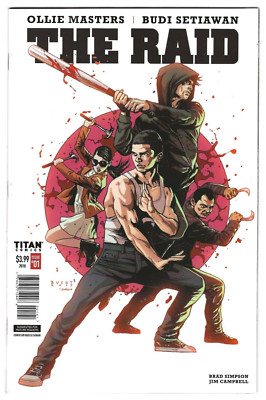 Titan Comics THE RAID #1 first printing cover D