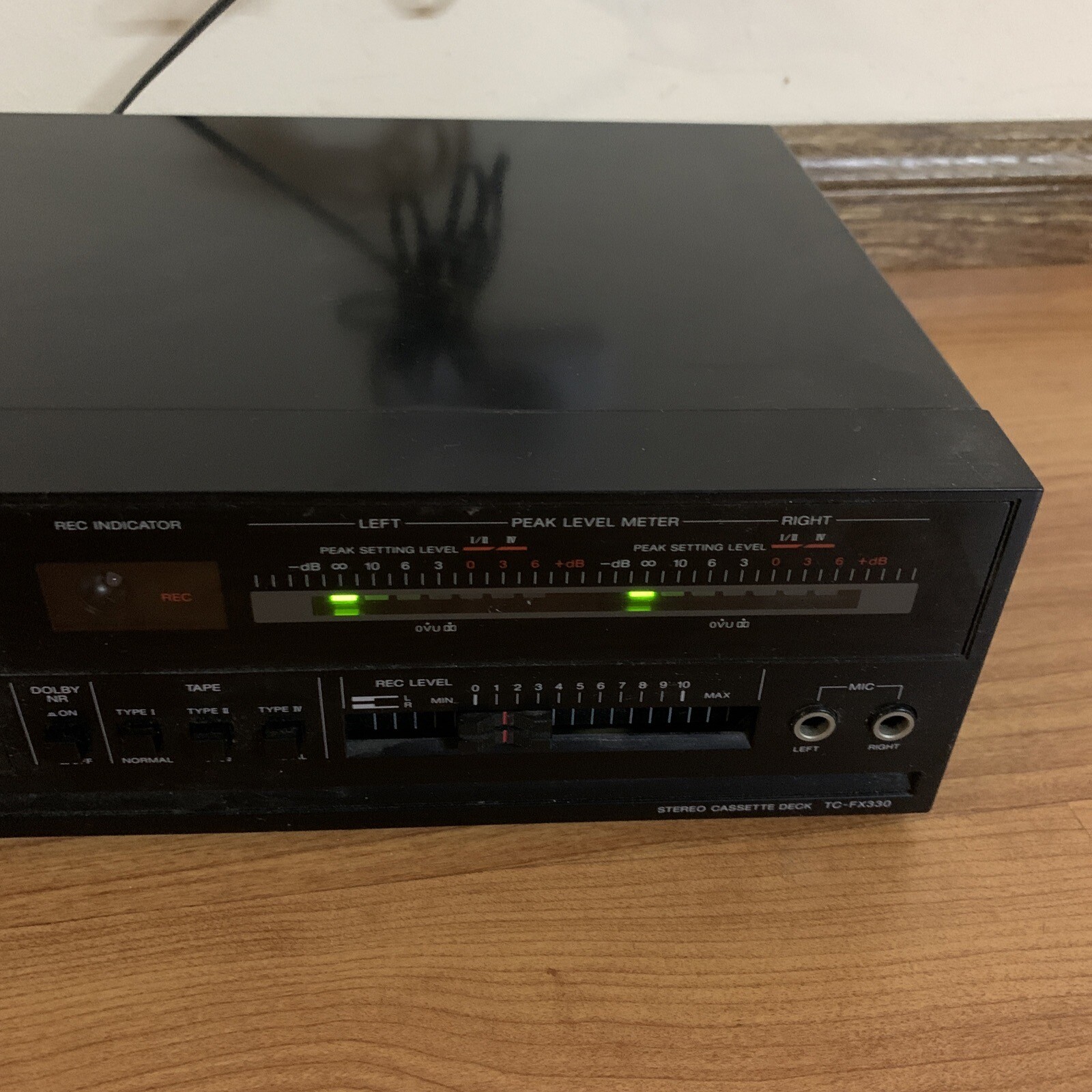 Sony Stereo Cassette Deck Player Recorder TCFX330 *Working but Noisy