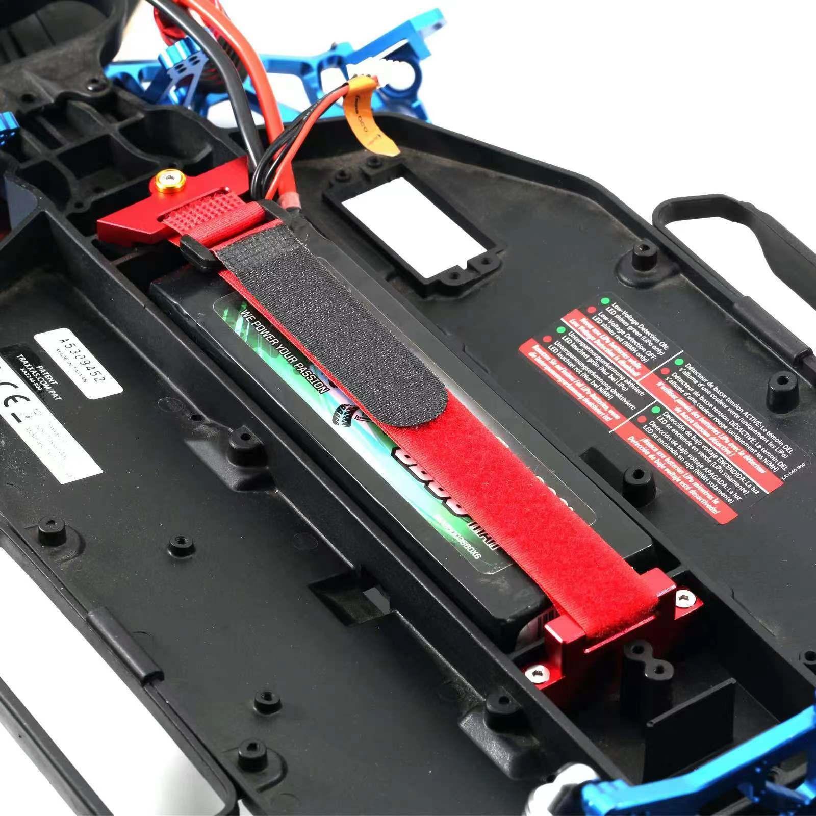 High Chassis Aluminum Battery Mount Holder for TRAXXAS Slash 1/10 2WD RC Car c eBay