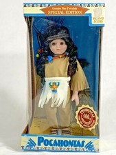 pocahontas porcelain doll