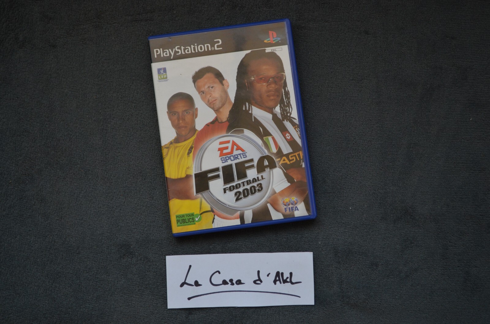 FIFA Football 2003 sans notice sur Playstation 2 PS2 FR