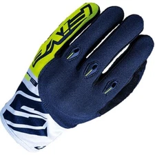 Five Gloves E3 Evo Enduro Motocross Motorbike Motorcycle Blue Fluo Yell SizeXXL