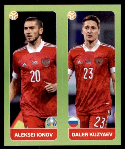Panini Euro 2020 - Aleksei Ionov / Daler Kuzyaev Russia No. 206