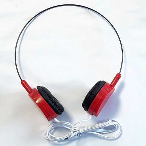 ONTO On-Ear Kopfhörer Headphone 30mm Treiber rot - Zdjęcie 4 z 5