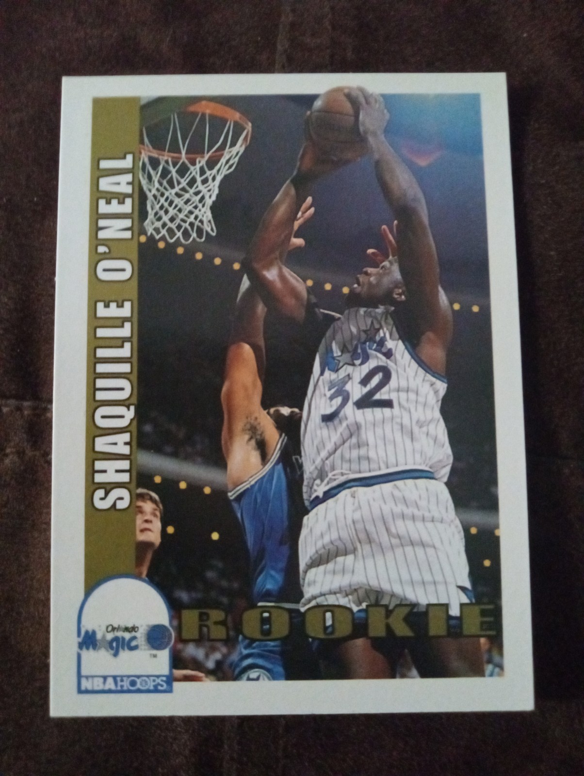 1992-93 NBA Hoops - Shaquille O'Neal #442 (RC)