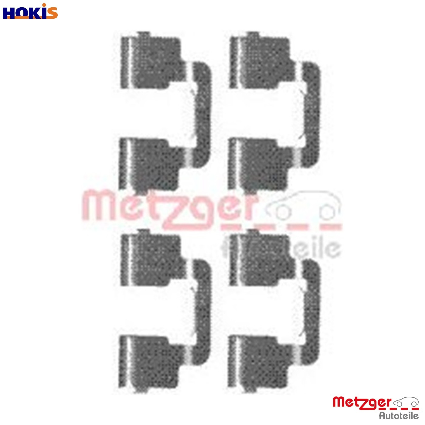 ACCESSORY KIT DISC BRAKE PAD 109-1733 FOR PEUGEOT EXPERT/Van/TEPEE FIAT 1.6L - Image 7