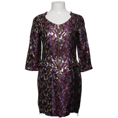Heimstone, Kleid, Größe: 36, model: december, Lila/Rot/Gold/Mehrfarbig #LgE