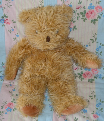 Oshkosh B'gosh brauner Teddybär weiches Plüschtier ca. 21 Zoll groß