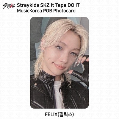 Stray Kids SKZ It Tape DO IT MusicKorea POB Photocard Bangchan