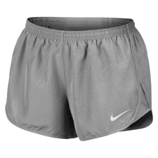 New Nike Tempo Women's Brief Lined Running Shorts Size XL Gray MSRP: 40.00