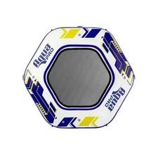 Aqua Leisure Hex Dock Inflatable Island with Pump & Backpack – 10 ft. Diameter