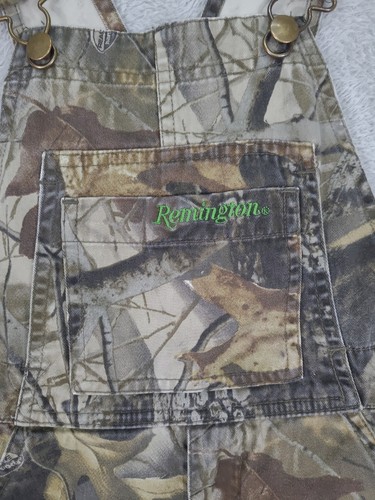 Remington Youth Camo Hunting Overalls Sz Small (6/7) Realtree Hardwood - Picture 2 of 11