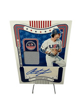 Anthony Silva 2024 Panini Stars & Stripes Auto Jersey #SM-AS USA