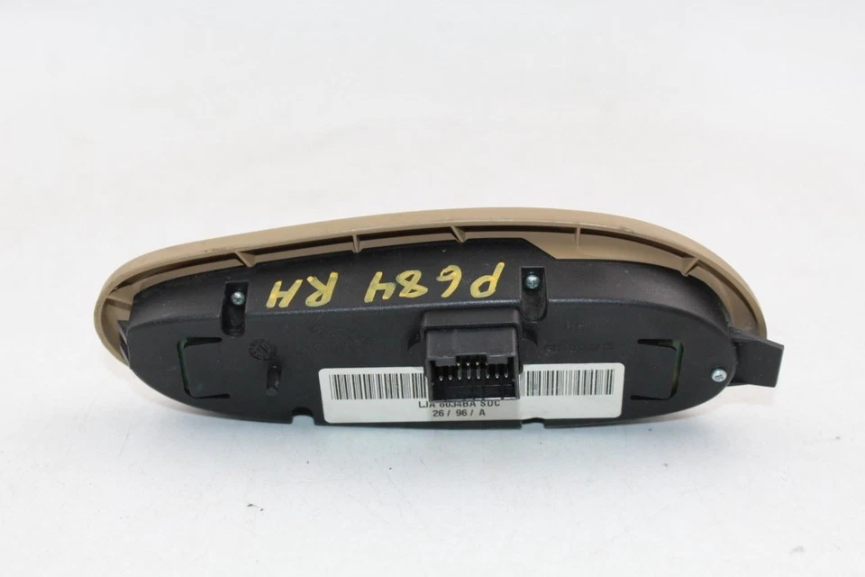 Interruptor eléctrico asiento pasajero Jaguar XK8 XKR 1997-2006 beige tostado OEM #37178 Foto 2 de 4