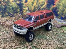 2014 Dodge Ram 1500 Lifted 4x4 Truck 1/64 Diecast Custom Off Road 4WD Greenlight