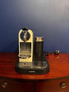 Magimix Nespresso Citiz M190 Pod Kaffeemaschine Aufschäumer Schwarz Weiß Creme