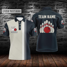 Personalized Bowling for Men  Women - Polo Shirt