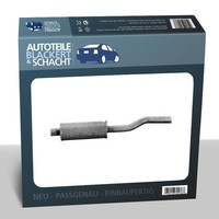 Auspuff Endtopf für Opel Rekord C + Caravan + Coupe