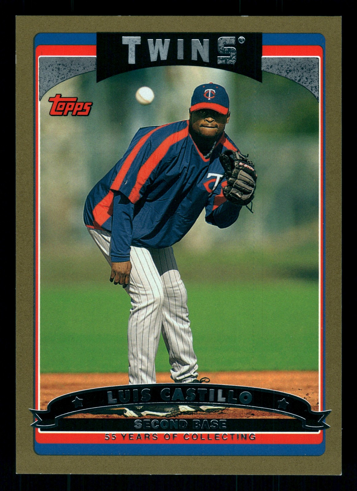 Luis Castillo Minnesota Twins 2006 Topps Gold #458 SN /2006