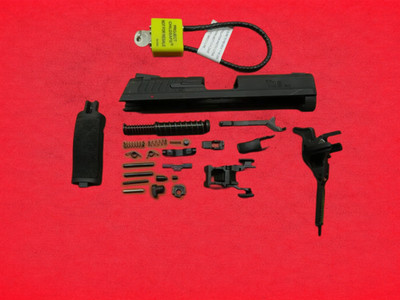 Taurus TH9 9MM Slide & Lower Parts Kit USED Repair Parts Blued No Barrel