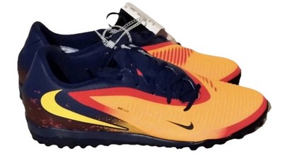 Nike Phantom 6 Low Academy Erling Haaland Orange HQ2326-800 Turf Soccer Size 8
