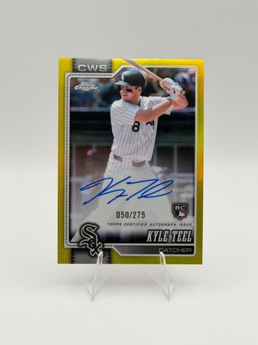 Kyle Teel #RA-KT 2026 Topps Chrome Rookie Autograph card