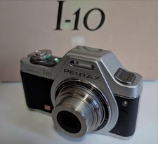 PENTAX Optio I-10 Classic Silver Compact Digital Camera 12.1MP Japan