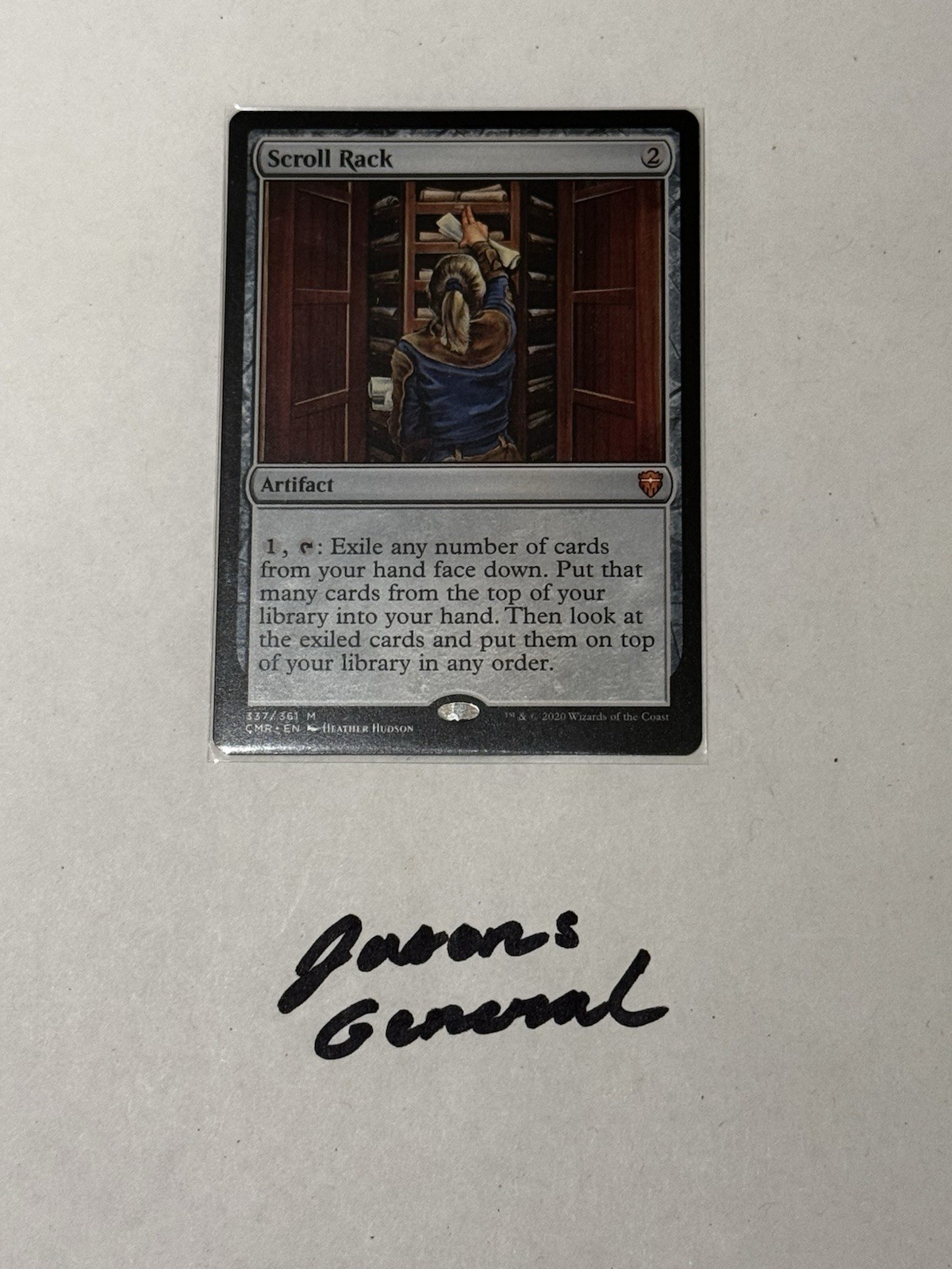 Scroll Rack NM [CMR - 337] Commander Legends nonfoil