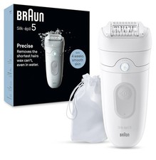 Braun Silk- pil 5 Epilator, Wet Dry, Lasting Smooth Skin-Open Box