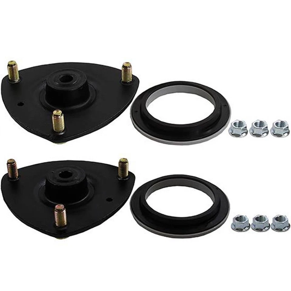Pair Set of 2 Front Monroe Suspension Strut Mounts Kit For Acura EL RSX Civic - Image 4 of 4