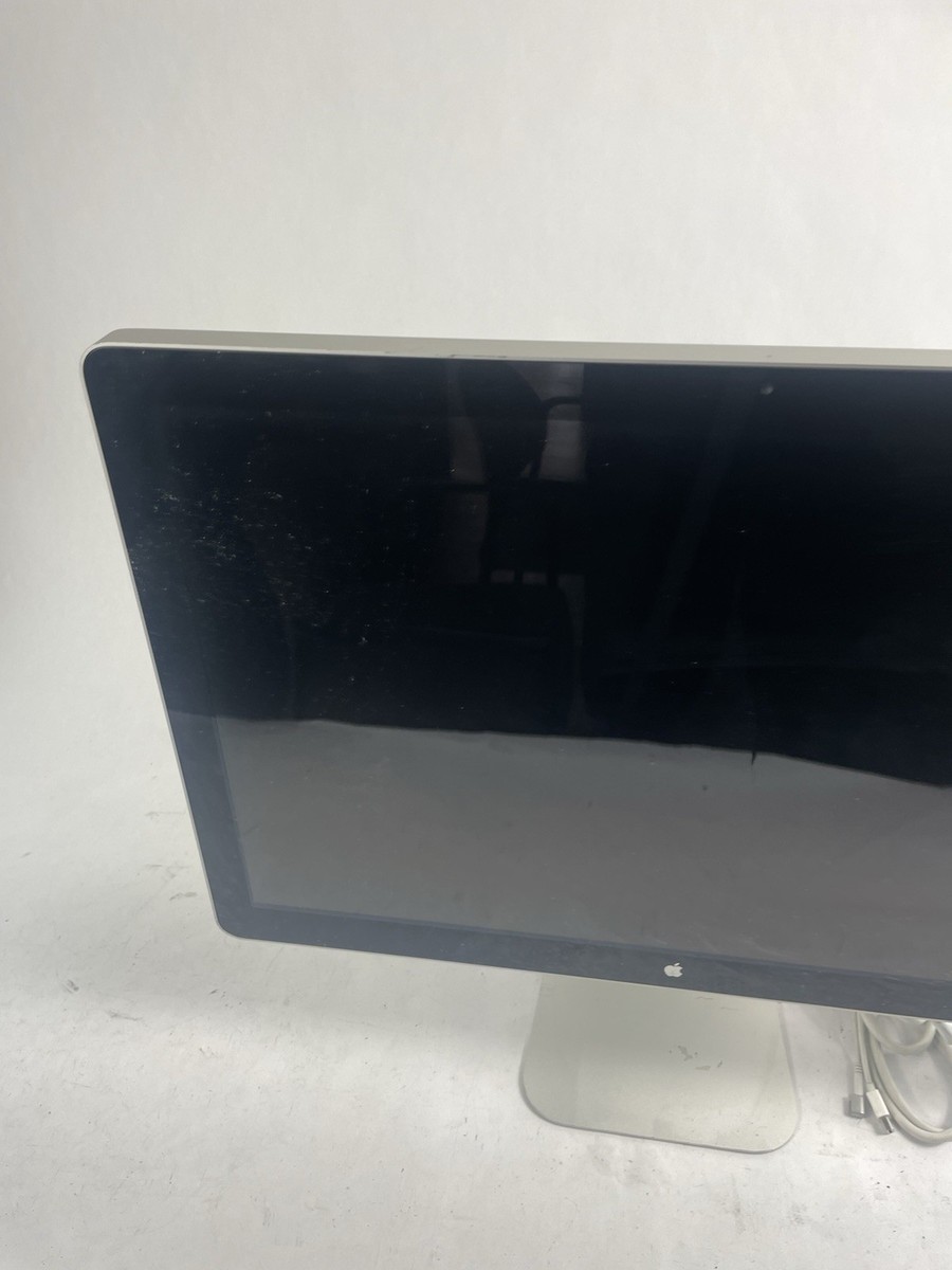 【8585】Apple Cinema Display A1267 24 Apple MB382LL/A (A1267) 24-inch Cinema Display - at