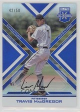 2016 Panini Elite Extra Edition Aspirations Blue 42/50 Travis MacGregor Auto 1kk
