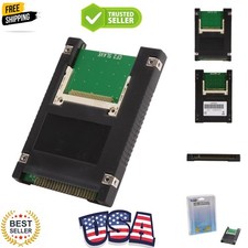 Dual Compact Flash CF to 44 Pin IDE/PATA 2.5" Adapter Enclosure, Black SD-
