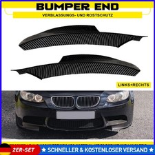 2 S�tze Frontspoiler Splitter F�r BMW E90 E91 M Paket Carbon Optik 2009-2012.