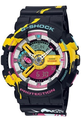 新品未使用 G-SHOCK Jinx Edition GA-110LL-1AJR CASIO G-Shock GA-110LL-1AJR League Of Legends JINX Digital