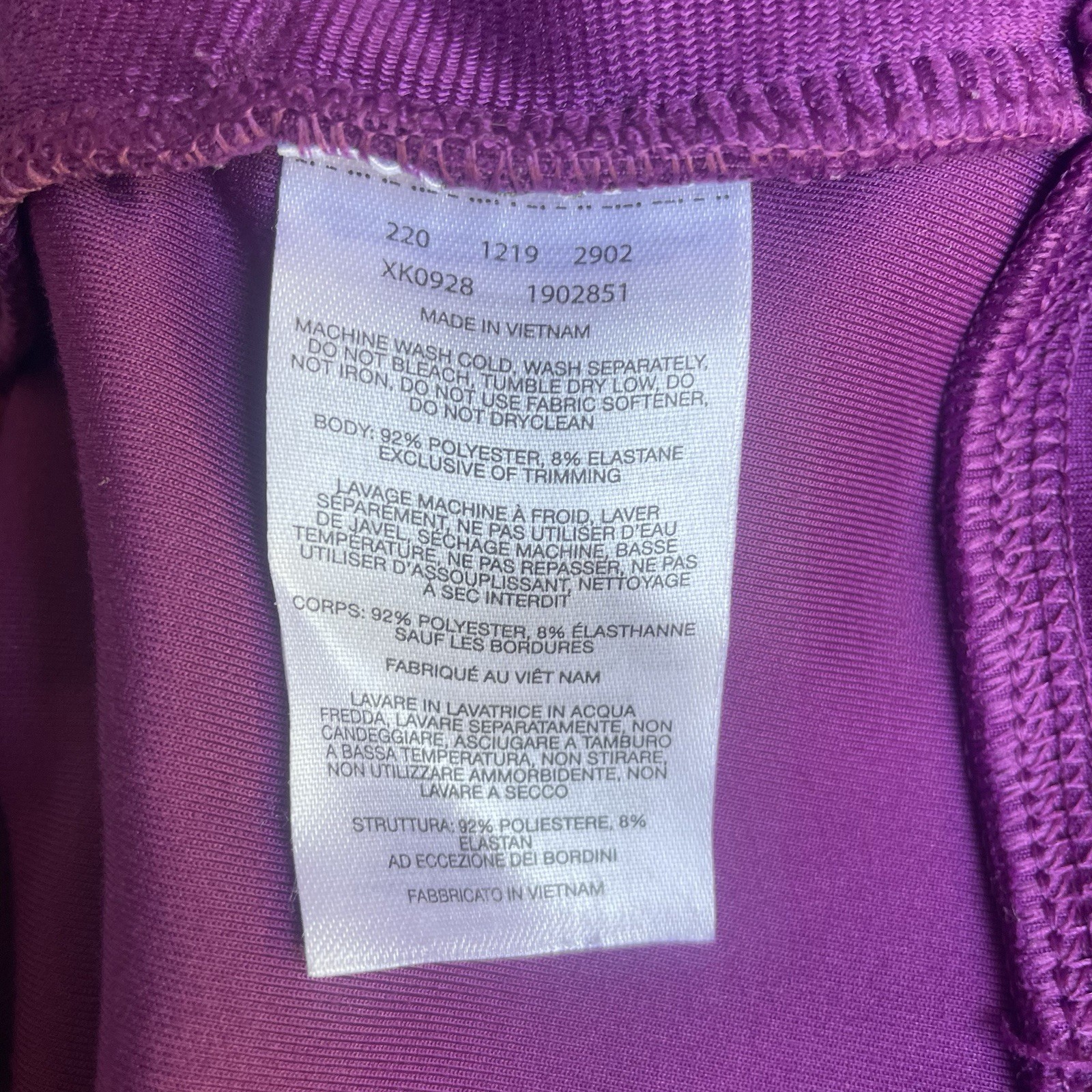 Columbia purple partial zip pullover sweatshirt E… - image 11