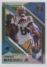 2021 Panini Donruss Elite Rookies Variations Green Terrace Marshall Jr #188 0b3